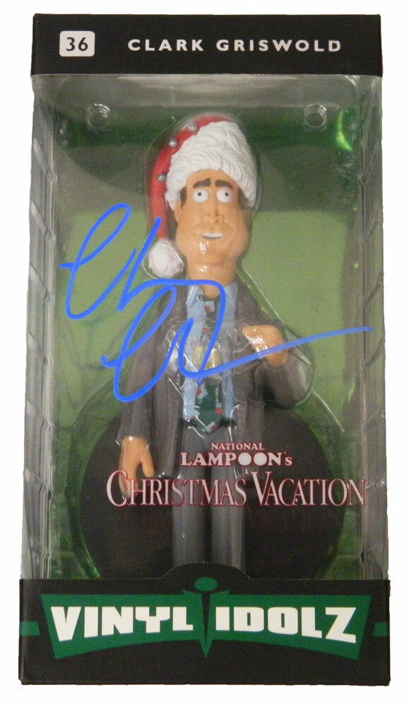 Chevy Chase Signed Christmas Vacation Clark Griswold Vinyl Idolz Doll - CHAOTH501 - Chevy Chase Signed Christmas Vacation Clark Griswold Vinyl Idolz Doll product image