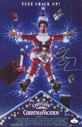 Chevy Chase Signed Christmas Vacation 11×17 Movie Poster (In Silver) (JSA) - CHAPST522 - Chevy Chase Signed Christmas Vacation 11×17 Movie Poster (In Silver) (JSA) product image
