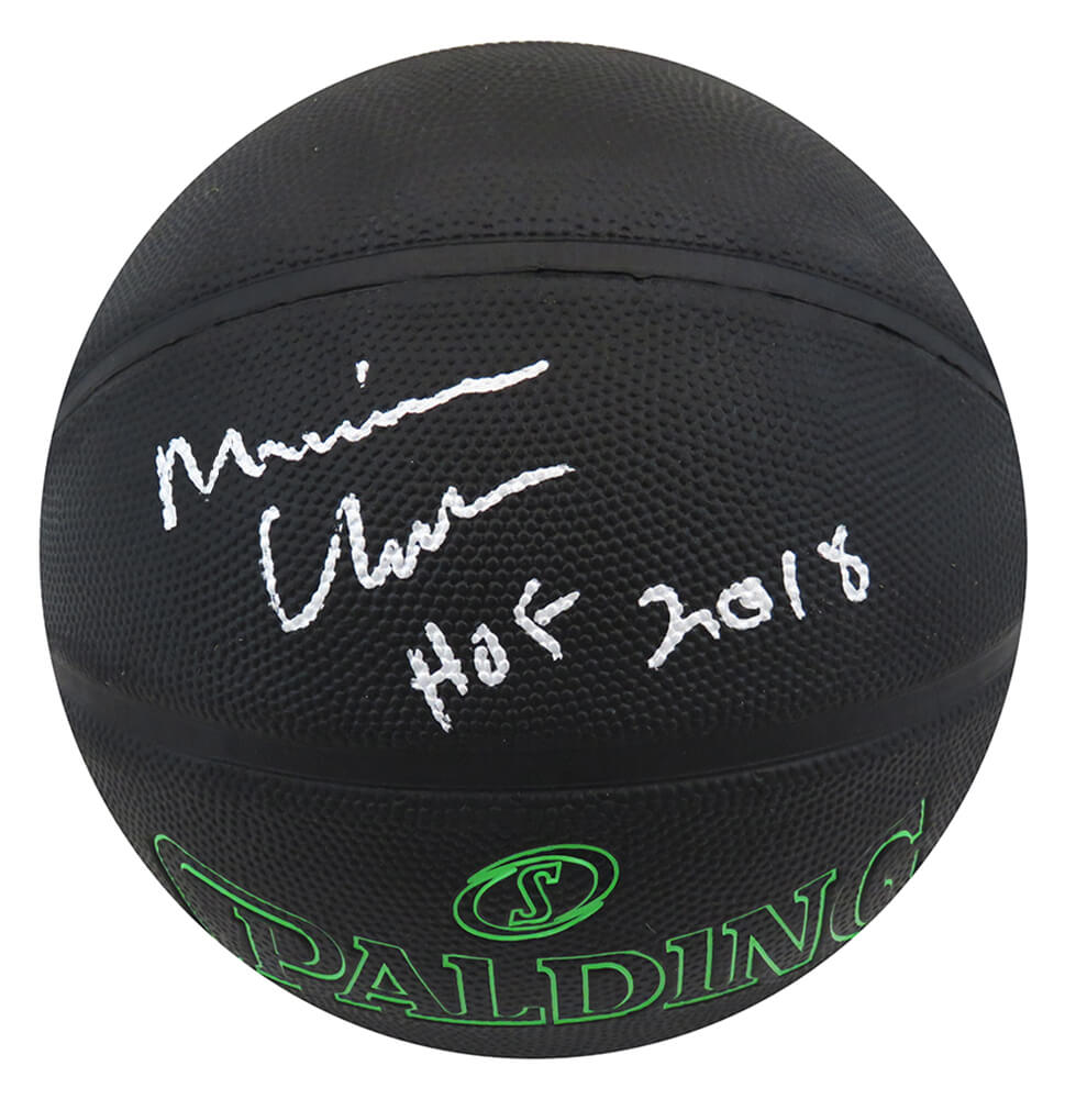 Maurice Cheeks Signed Spalding Phantom Black With Green Lettering NBA Basketball w/HOF'18 - CHEBSK204 - Maurice Cheeks Signed Spalding Phantom Black With Green Lettering NBA Basketball w/HOF'18 product image