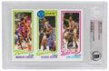 Maurice Cheeks Signed 1980-81 Topps Philadelphia 76ers Rookie Basketball Card #178 - (Beckett Encapsulated) - CHECAR203 - Maurice Cheeks Signed 1980-81 Topps Philadelphia 76ers Rookie Basketball Card #178 - (Beckett Encapsulated) product image