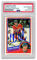 Chris Chelios Signed Montreal Canadiens 1984 O-Pee-Chee Rookie Hockey Card #259 - (PSA/DNA Encapsulated) - CHECAR402 - Chris Chelios Signed Montreal Canadiens 1984 O-Pee-Chee Rookie Hockey Card #259 - (PSA/DNA Encapsulated) product image