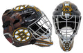 Gerry Cheevers Signed Boston Bruins Replica Hockey Goalie Mask w/HOF 85 - CHEMAS422 - Gerry Cheevers Signed Boston Bruins Replica Hockey Goalie Mask w/HOF 85 product image