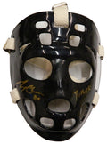 Gerry Cheevers Signed Black Hockey Goalie Mask w/The Mask - CHEMAS425 - Gerry Cheevers Signed Black Hockey Goalie Mask w/The Mask product image