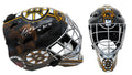 Gerry Cheevers Signed Boston Bruins Replica Goalie Mask w/HOF'85 - CHEMAS427 - Gerry Cheevers Signed Boston Bruins Replica Goalie Mask w/HOF'85 product image
