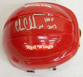 Chris Chelios Signed Red Wings Red Hockey Mini Helmet w/HOF 2013 - CHEMIN402 - Chris Chelios Signed Red Wings Red Hockey Mini Helmet w/HOF 2013 product image