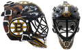 Gerry Cheevers Signed Boston Bruins Mini Hockey Goalie Mask w/HOF'85 - CHEMIN421 - Gerry Cheevers Signed Boston Bruins Mini Hockey Goalie Mask w/HOF'85 product image