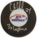Chris Chelios Signed Team USA Hockey Logo Hockey Puck w/3x Captain - CHEPUC407 - Chris Chelios Signed Team USA Hockey Logo Hockey Puck w/3x Captain product image