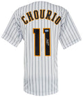 Jackson Chourio Signed White Custom Baseball Jersey - (Beckett COA) - CHOJRY101 - Jackson Chourio Signed White Custom Baseball Jersey - (Beckett COA) product image