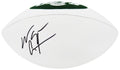 Wayne Chrebet Signed Wilson New York Jets Logo White Panel Full Size Football - CHRFTB302 - Wayne Chrebet Signed Wilson New York Jets Logo White Panel Full Size Football product image