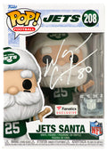 Wayne Chrebet Signed New York Jets 'SANTA' Funko Pop Doll #208 - CHRFUN300 - Wayne Chrebet Signed New York Jets 'SANTA' Funko Pop Doll #208 product image