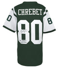 Wayne Chrebet Signed Green Custom Football Jersey w/The Green Lantern - CHRJRY301 - Wayne Chrebet Signed Green Custom Football Jersey w/The Green Lantern product image