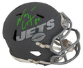 Wayne Chrebet Signed New York Jets SLATE Riddell Speed Mini Helmet - CHRMIN304 - Wayne Chrebet Signed New York Jets SLATE Riddell Speed Mini Helmet product image
