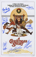 A Christmas Story Cast Signed 11x17 Movie Poster w/7 Signatures & Character Names - CHRPST500 - A Christmas Story Cast Signed 11x17 Movie Poster w/7 Signatures & Character Names product image