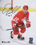 Dino Ciccarelli Signed Detroit Red Wings Skating Action 8x10 Photo - CIC08P400 - Dino Ciccarelli Signed Detroit Red Wings Skating Action 8x10 Photo product image