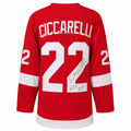 Dino Ciccarelli Signed Red Custom Hockey Jersey w/HOF 2010 - CICJRY400 - Dino Ciccarelli Signed Red Custom Hockey Jersey w/HOF 2010 product image