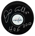 Dino Ciccarelli Signed Capitals Logo Hockey Puck w/HOF 2010 - CICPUC405 - Dino Ciccarelli Signed Capitals Logo Hockey Puck w/HOF 2010 product image