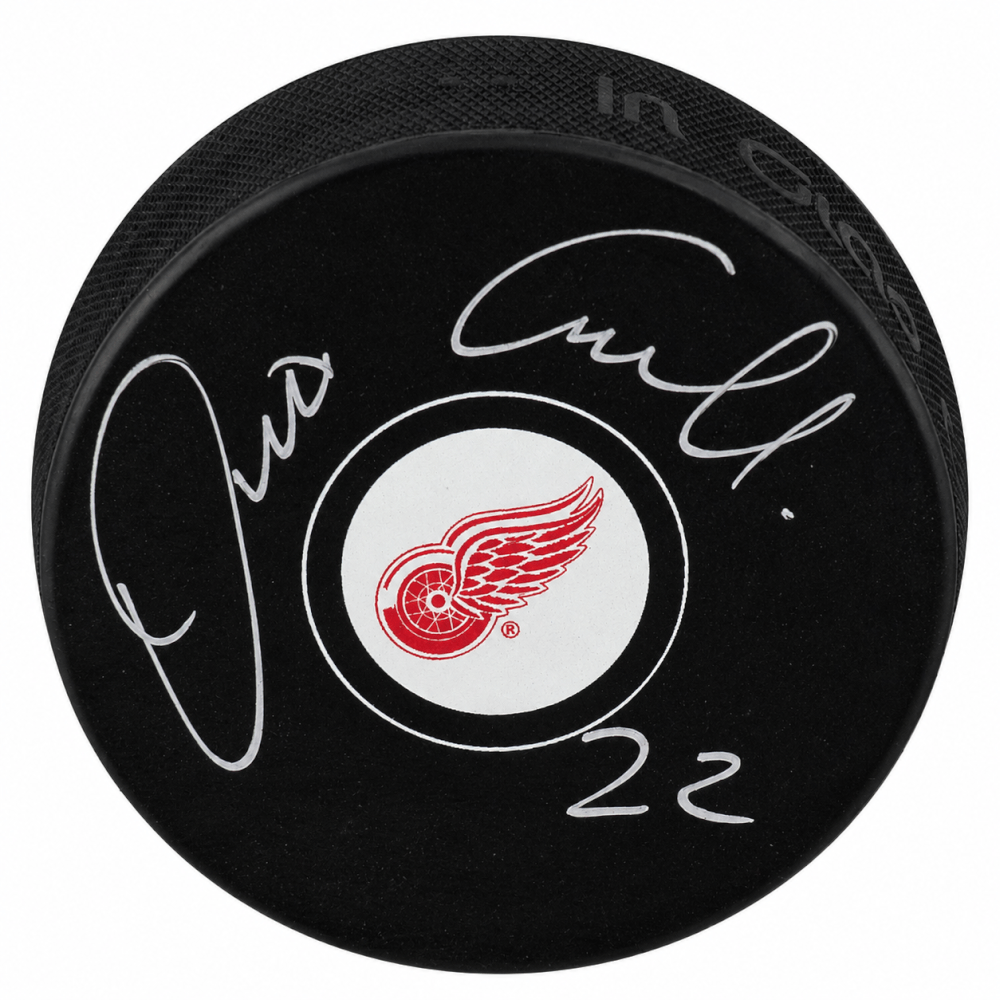 Dino Ciccarelli Signed Detroit Red Wings Logo Hockey Puck - CICPUC408 - Dino Ciccarelli Signed Detroit Red Wings Logo Hockey Puck product image