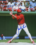 Jack Clark Signed Cardinals Batting Action 8x10 Photo - CLA08P102 - Jack Clark Signed Cardinals Batting Action 8x10 Photo product image