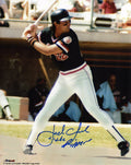 Jack Clark Signed San Francisco Giants Batting Action 8x10 Photo w/The Ripper - CLA08P105 - Jack Clark Signed San Francisco Giants Batting Action 8x10 Photo w/The Ripper product image