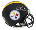 Chase Claypool Signed Pittsburgh Steelers Riddell Mini Helmet (Beckett) (White Ink) - CLAMIN301 - Chase Claypool Signed Pittsburgh Steelers Riddell Mini Helmet (Beckett) (White Ink) product image