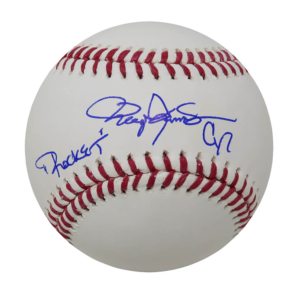 Roger Clemens Signed Rawlings Official MLB Baseball w/Rocket, Cy7 - CLEBSB102 - Roger Clemens Signed Rawlings Official MLB Baseball w/Rocket, Cy7 product image