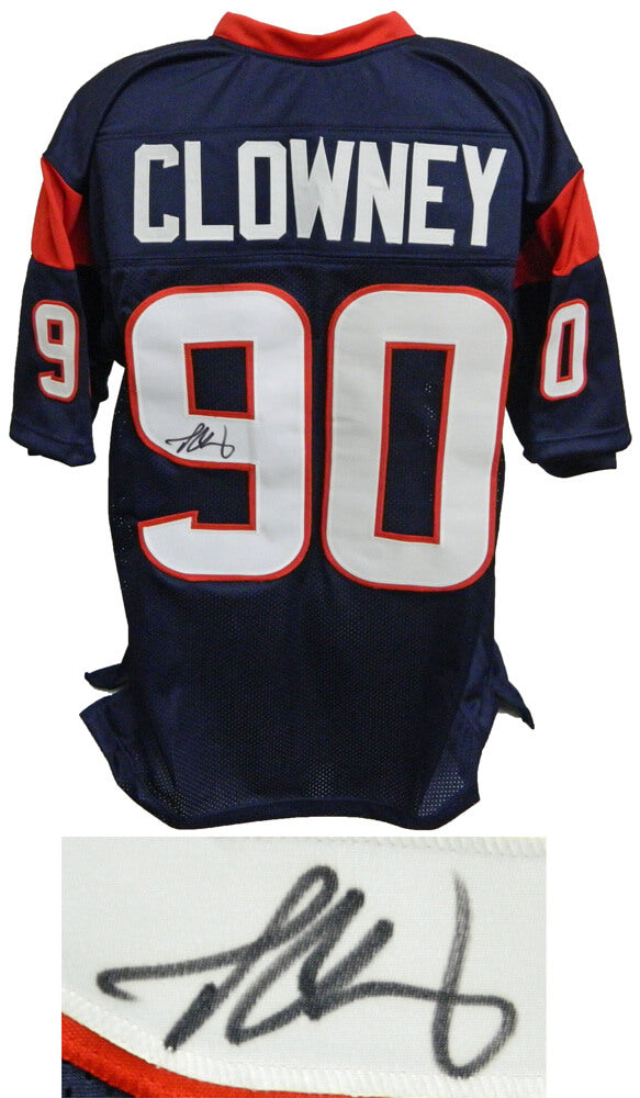 Jadeveon Clowney Signed Navy Custom Football Jersey - CLOJRY300 - Jadeveon Clowney Signed Navy Custom Football Jersey product image