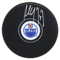 Paul Coffey Signed Oilers Logo Hockey Puck - COFPUC400 - Paul Coffey Signed Oilers Logo Hockey Puck product image