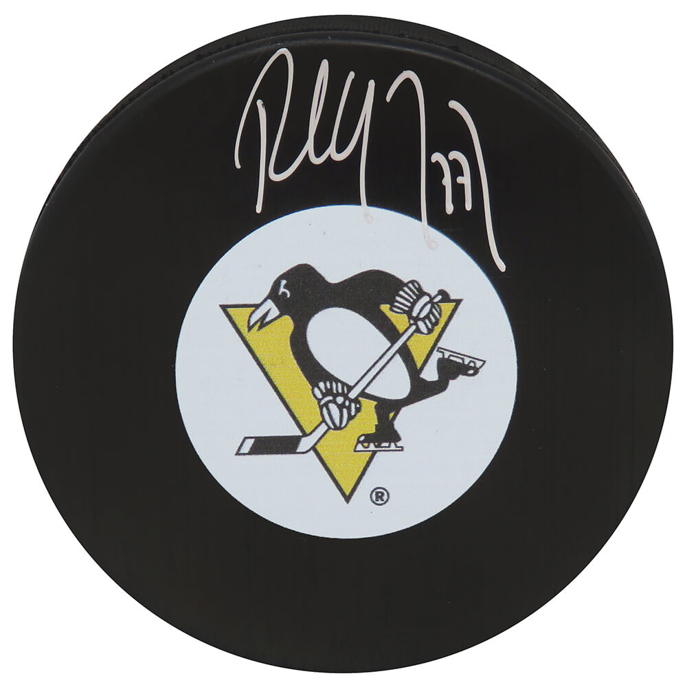 Paul Coffey Signed Pittsburgh Penguins Logo Hockey Puck - COFPUC403 - Paul Coffey Signed Pittsburgh Penguins Logo Hockey Puck product image
