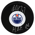Paul Coffey Signed Edmonton Oilers (Medium) Logo Hockey Puck w/HOF'04 - COFPUC406 - Paul Coffey Signed Edmonton Oilers (Medium) Logo Hockey Puck w/HOF'04 product image
