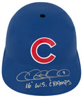 Chris Coghlan Signed Chicago Cubs Souvenir Replica Batting Helmet w/16 WS Champs - COGBTH101 - Chris Coghlan Signed Chicago Cubs Souvenir Replica Batting Helmet w/16 WS Champs product image