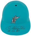 Chris Coghlan Signed Florida Marlins Souvenir Replica Batting Helmet w/09 NL ROY - COGBTH102 - Chris Coghlan Signed Florida Marlins Souvenir Replica Batting Helmet w/09 NL ROY product image