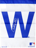 Chris Coghlan Signed Chicago Cubs 11x15 White W Garden Flag - COGFLG100 - Chris Coghlan Signed Chicago Cubs 11x15 White W Garden Flag product image