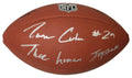 Tarik Cohen Signed Wilson Limited Full Size NFL Football w/The Human Joystick - COHFTB301 - Tarik Cohen Signed Wilson Limited Full Size NFL Football w/The Human Joystick product image