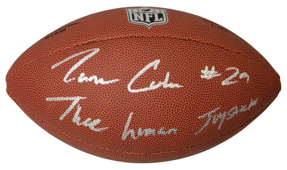 Tarik Cohen Signed Wilson Limited Full Size NFL Football w/The Human Joystick - COHFTB301 - Tarik Cohen Signed Wilson Limited Full Size NFL Football w/The Human Joystick product image