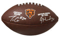 Tarik Cohen & Jordan Howard Dual Signed Chicago Bears Wilson Logo Football - COHFTB310 - Tarik Cohen & Jordan Howard Dual Signed Chicago Bears Wilson Logo Football product image