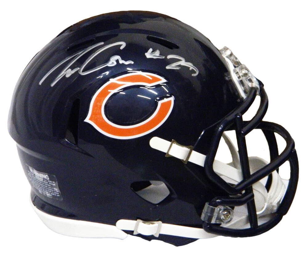 Tarik Cohen Signed Chicago Bears Riddell Speed Mini Helmet - COHMIN300 - Tarik Cohen Signed Chicago Bears Riddell Speed Mini Helmet product image