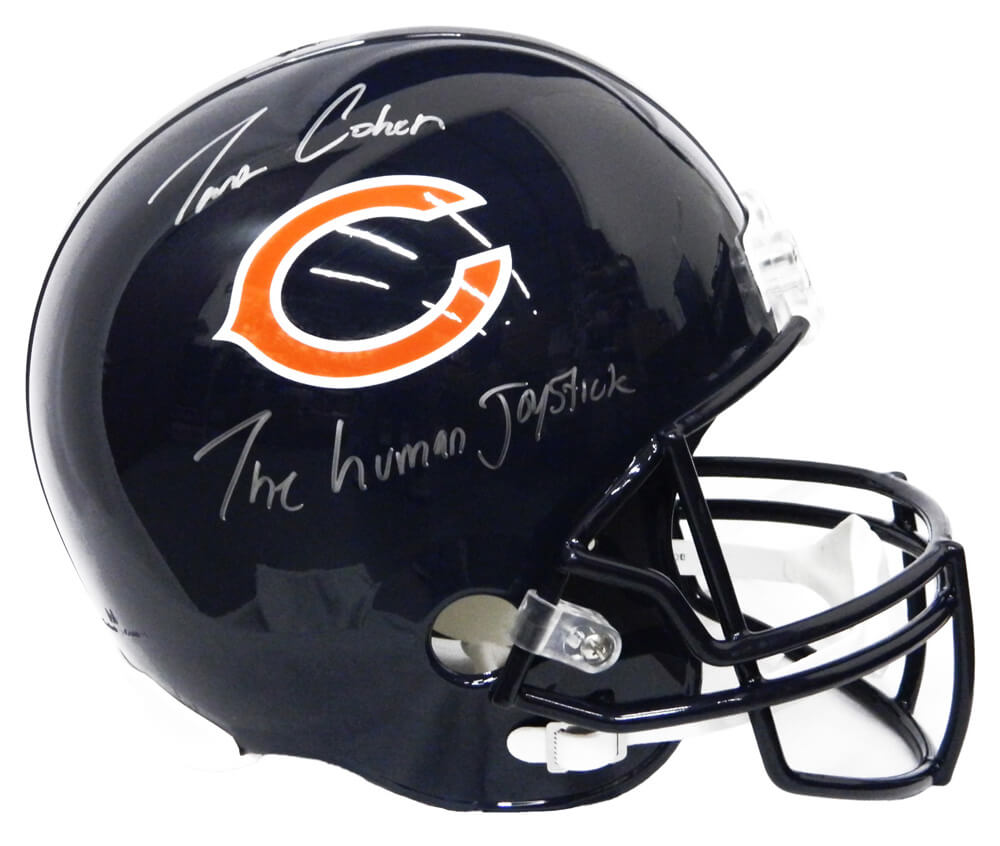 Tarik Cohen Signed Chicago Bears Riddell Full-Size Replica Helmet w/The Human Joystick - COHREP300 - Tarik Cohen Signed Chicago Bears Riddell Full-Size Replica Helmet w/The Human Joystick product image