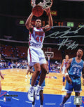 Derrick Coleman Signed Nets Slam Dunk Action 8x10 Photo - COL08P203 - Derrick Coleman Signed Nets Slam Dunk Action 8x10 Photo product image
