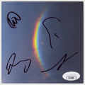 Coldplay Band Signed 'Moon Music' 5x5 CD Insert Card (4 - Signatures) - (JSA Holo) - COLCUT501 - Coldplay Band Signed 'Moon Music' 5x5 CD Insert Card (4 - Signatures) - (JSA Holo) product image