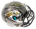 Keelan Cole Signed Jacksonville Jaguars Chrome Riddell Speed Mini Helmet - COLMIN300 - Keelan Cole Signed Jacksonville Jaguars Chrome Riddell Speed Mini Helmet product image