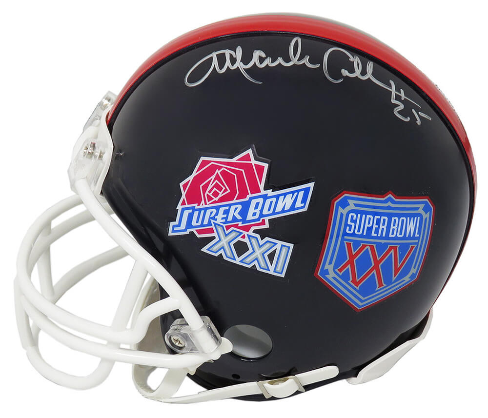 Mark Collins Signed New York Giants Super Bowl XXI & XXV Champs Logo Riddell Mini Helmet - COLMIN311 - Mark Collins Signed New York Giants Super Bowl XXI & XXV Champs Logo Riddell Mini Helmet product image