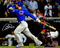 Willson Contreras Signed Chicago Cubs 2016 World Series Swinging Action 8x10 Photo - CON08P110 - Willson Contreras Signed Chicago Cubs 2016 World Series Swinging Action 8x10 Photo product image