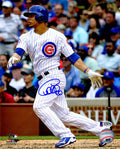 Willson Contreras Signed Chicago Cubs Swinging Action 8x10 Photo - CON08P111 - Willson Contreras Signed Chicago Cubs Swinging Action 8x10 Photo product image