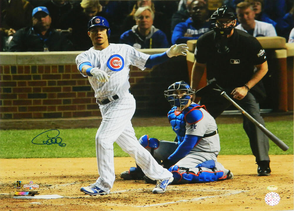 Willson Contreras Signed Chicago Cubs 2016 NLCS 16x20 Photo - CON16P112 - Willson Contreras Signed Chicago Cubs 2016 NLCS 16x20 Photo product image