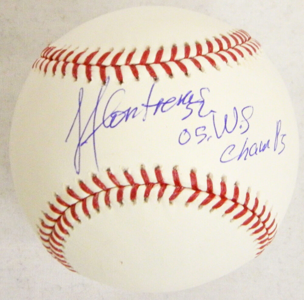 Jose Contreras Signed MLB Baseball w/'05 WS Champs - CONBSB100 - Jose Contreras Signed MLB Baseball w/'05 WS Champs product image