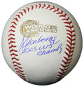 Jose Contreras Signed Rawlings Official 2005 World Series Baseball w/05 WS Champs - CONBSB101 - Jose Contreras Signed Rawlings Official 2005 World Series Baseball w/05 WS Champs product image