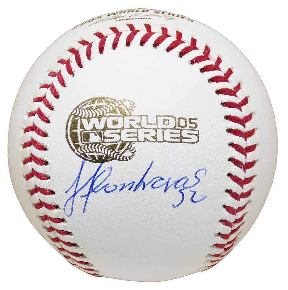 Jose Contreras Signed Rawlings Official 2005 World Series (Chicago White Sox) Baseball - CONBSB102 - Jose Contreras Signed Rawlings Official 2005 World Series (Chicago White Sox) Baseball product image