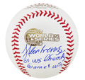 Jose Contreras Signed Rawlings Official 2005 World Series Baseball w/05 WS Champs, Game 1 Win - CONBSB103 - Jose Contreras Signed Rawlings Official 2005 World Series Baseball w/05 WS Champs, Game 1 Win product image
