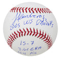 Jose Contreras Signed Rawlings Official MLB Baseball w/2005 WS Champs, 15-7, 3.61 ERA, 154 K's - CONBSB104 - Jose Contreras Signed Rawlings Official MLB Baseball w/2005 WS Champs, 15-7, 3.61 ERA, 154 K's product image