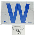Willson Contreras Signed Chicago Cubs 27x37 White W Flag - CONFLG100 - Willson Contreras Signed Chicago Cubs 27x37 White W Flag product image